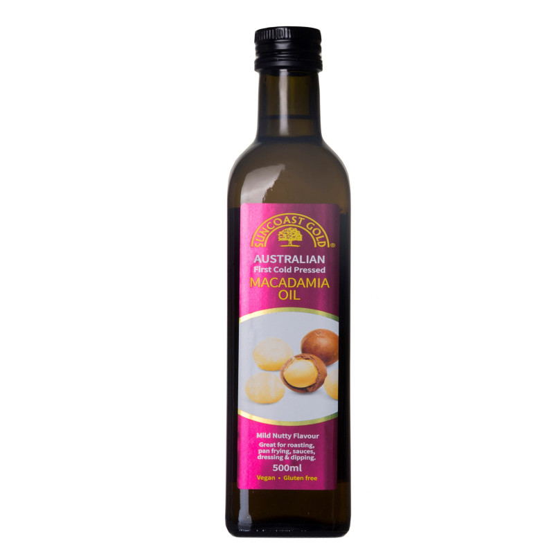 100% Pure Cold Pressed Macadamia Oil