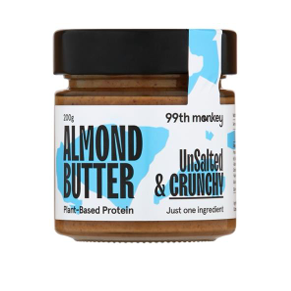 Almond Nut Butter - UnSalted & Crunchy