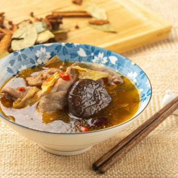 Ancient method Black SesameOil Chicken Soup