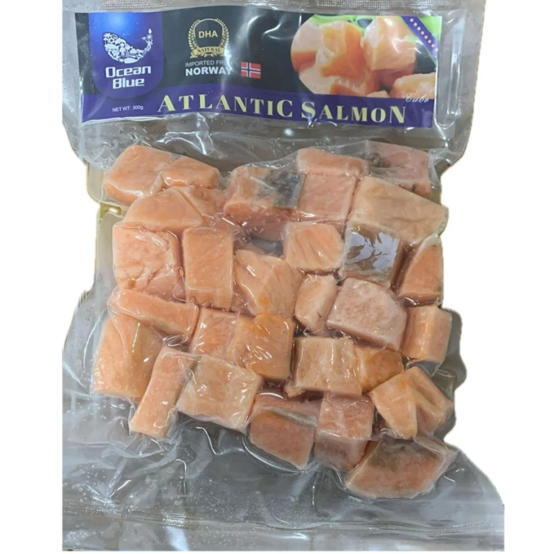 Salmon Cubes