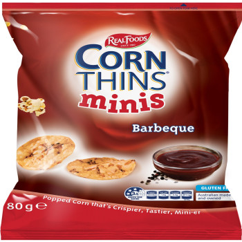 GLUTEN FREE MINIS CORN THINS - BBQ